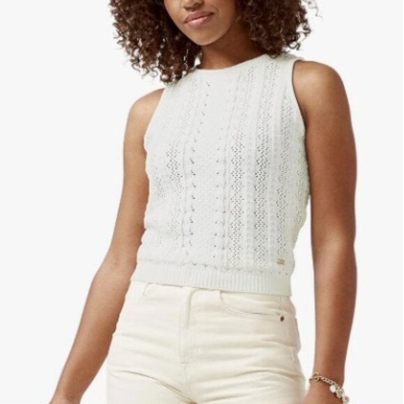 Buffalo David Bitton Women's Sleeveless Sweater Tank - Picture 2 of 4